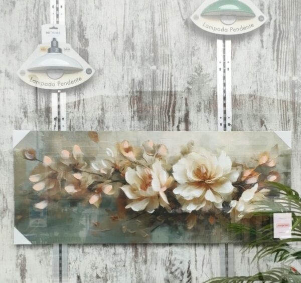 Tela Floral Branch Wh 40*100cm