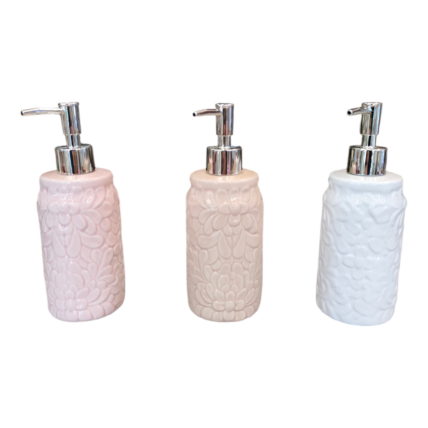 Dispenser Sapone Cannes 7,3*,7,3*H20cm (3Colori)